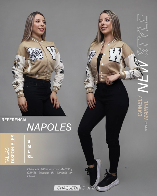 Chaqueta Beisbolera De Dama